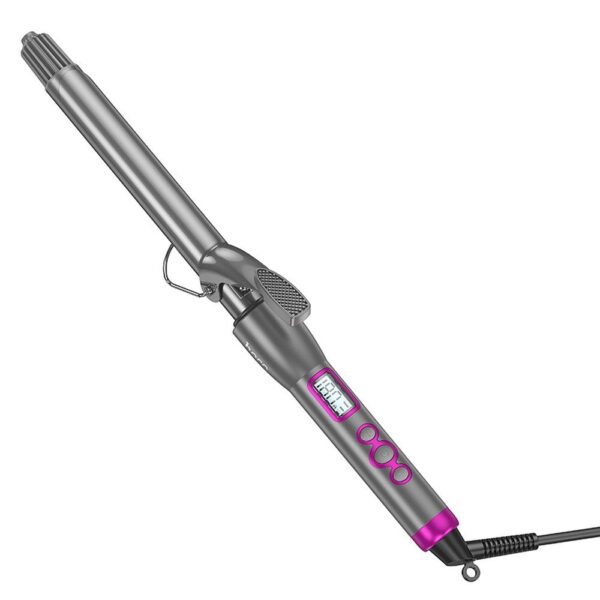 HOCO electric manual curling iron with digital display HP43 gray