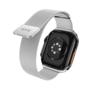 HOCO magnetic metal strap for APPLE Watch 38 / 40 / 41 AS101 mm silver