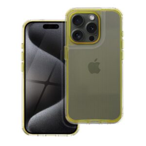 MATRIX CLEAR Case for IPHONE 16 Pro Max yellow