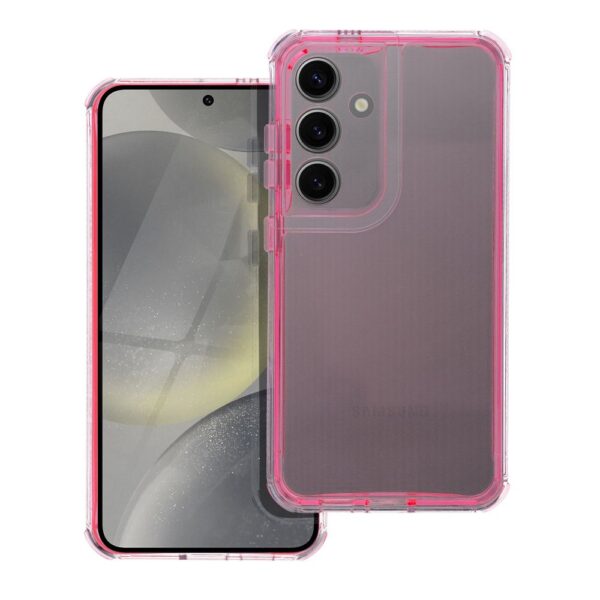 MATRIX CLEAR Case for SAMSUNG S24 powder pink