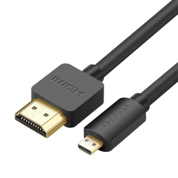 Ugreen cable HDMI – micro HDMI cable 19 pin 2.0v 4K 60Hz 30AWG 1.5m black (30102)