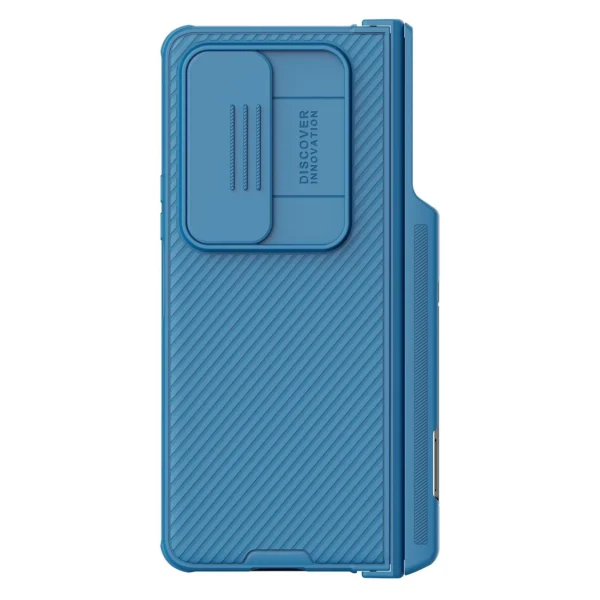 Nillkin CamShield Pro Case (suit) case for Samsung Galaxy Z Fold 4 cover with camera cover stand blue