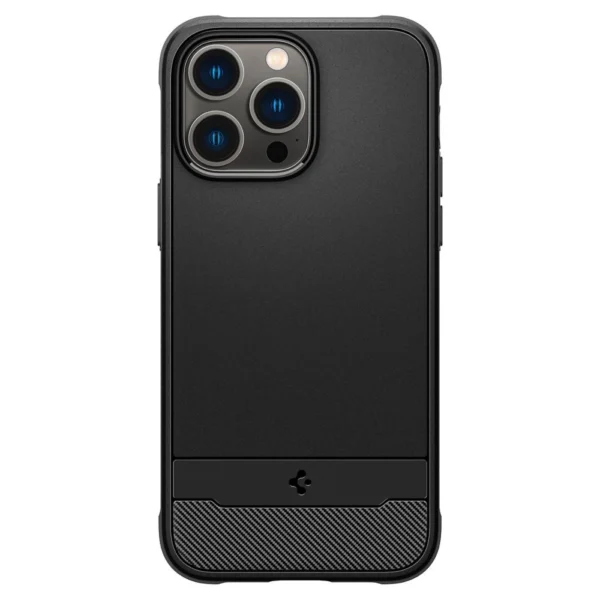 Spigen Rugged Armor Mag case with MagSafe for iPhone 14 Pro Max - matte black