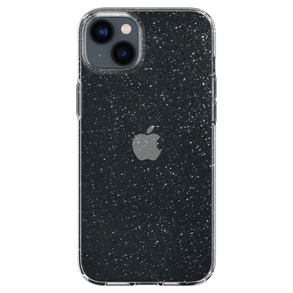 Spigen Liquid Crystal case with glitter for iPhone 14 transparent