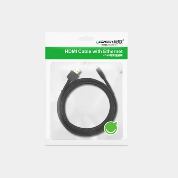 Ugreen cable Micro HDMI - HDMI cable 3m black (HD127)