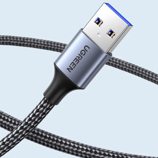 Ugreen extension cable adapter USB (male) - USB (female) 3.0 5Gb/s 1m gray (US115)