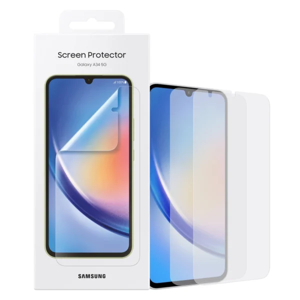 Samsung Screen Protector 2x screen protector for Samsung Galaxy A34 5G (EF-UA346CTEGWW)