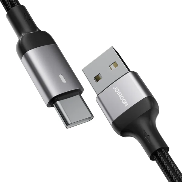 Joyroom Extraordinary Series A10 USB-A / USB-C 3A Cable 1.2 m - Black