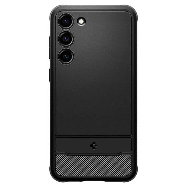 Spigen RUGGED ARMOR GALAXY S23 MATTE BLACK