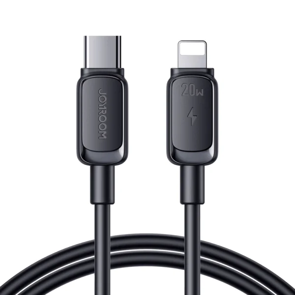 Joyroom Multi-Color Series A14 USB-C/ Lightning Cable 20W 1.2 m - Black