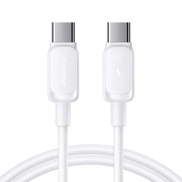 Joyroom Multi-Color Series A14 USB-C / USB-C 100W Cable 1.2m - White