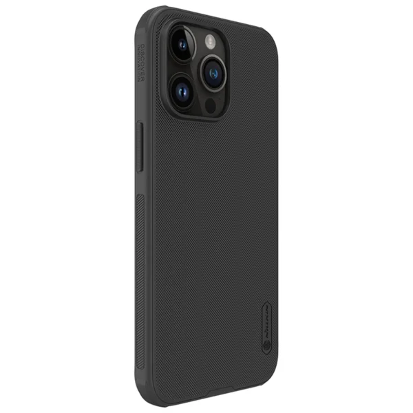 Nillkin Super Frosted Shield Pro reinforced case for iPhone 15 Pro Max - black