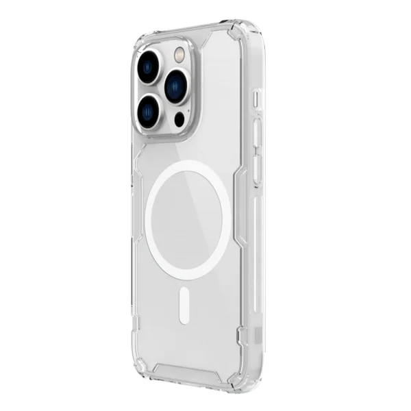 Nillkin Nature Pro armored case with MagSafe for iPhone 15 Pro Max - white