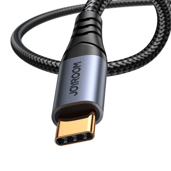 Joyroom Audio Transfer Series SY-A07 Mini Jack 3.5mm/USB-C Cable 1.2m - Black