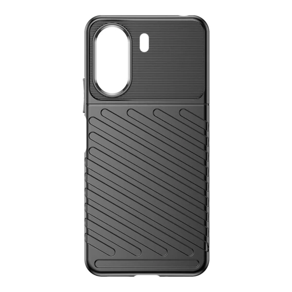 Thunder Case armored case for Xiaomi Redmi 13c - black