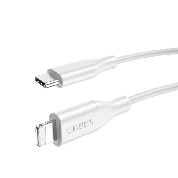 Choetech IP0040 USB-C / Lightning MFi PD 30W 1.2m cable - white