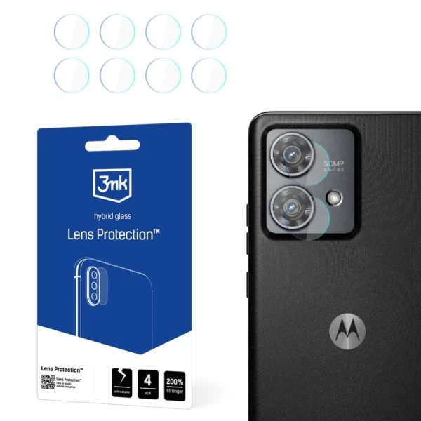 3mk Lens Protection™ hybrid camera glass for Motorola Edge 40 Neo