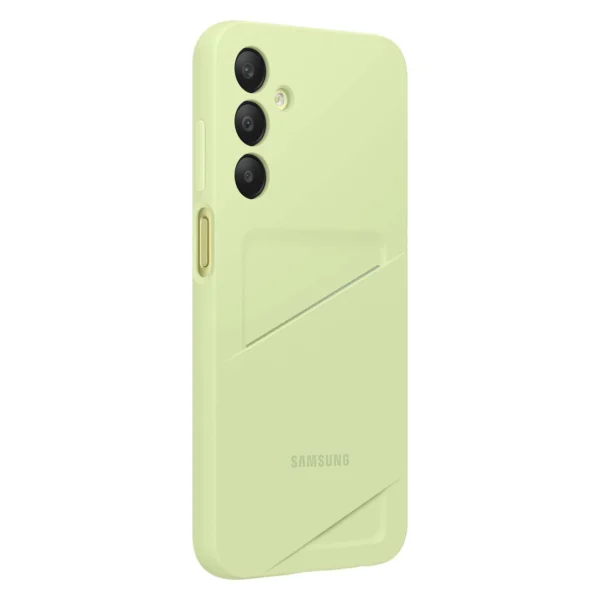 Samsung Card Slot Case EF-OA256TMEGWW with card slot for Samsung Galaxy A25 5G - green