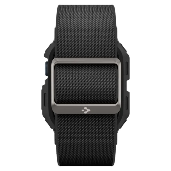 Spigen Lite Fit Pro case with strap for Apple Watch 4 / 5 / 6 / 7 / 8 / 9 / SE (44 / 45 mm) - matte black