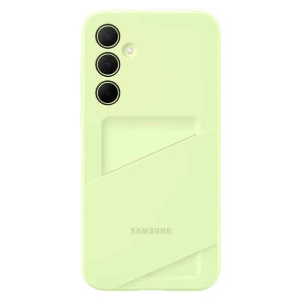 Samsung Card Slot Case EF-OA356TMEGWW with card slot for Samsung Galaxy A35 - green