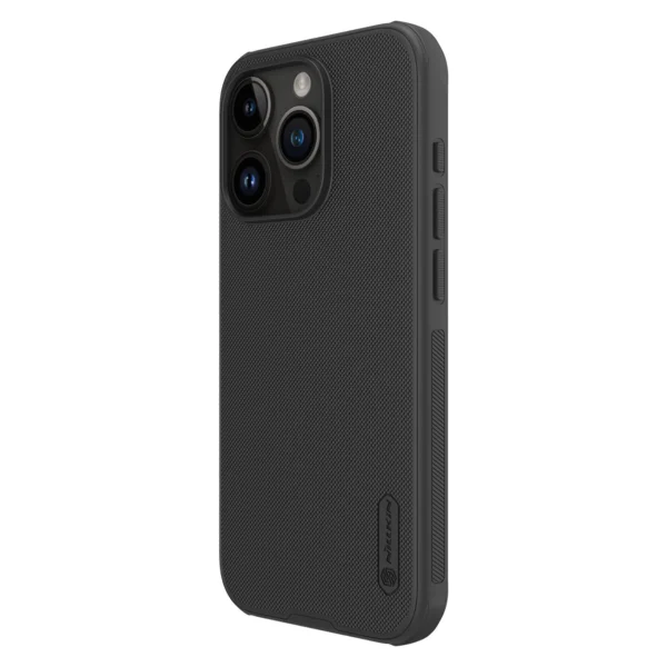 Nillkin Super Frosted Shield Pro Magnetic Case for iPhone 15 Pro Max - black