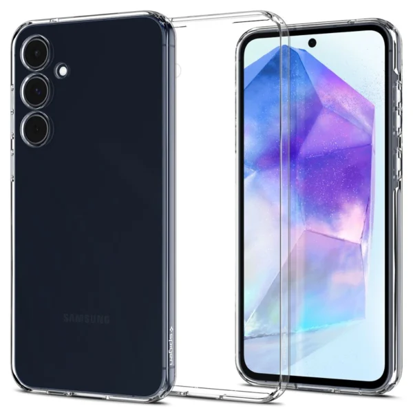 Spigen Liquid Crystal case for Samsung Galaxy A55 5G - transparent