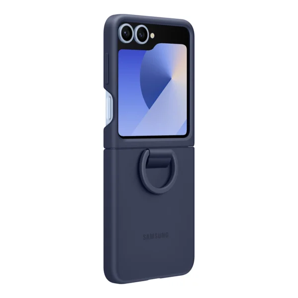 Samsung Silicone Case EF-PF741TNEGWW for Samsung Galaxy Z Flip 6 - navy blue