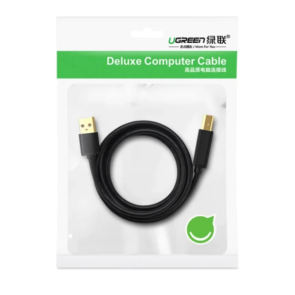 Ugreen US210 30753 Printer Cable USB-A 3.0 / USB-B 5Gbps 1m - Black