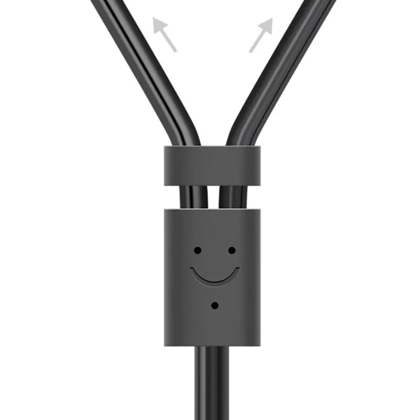 Ugreen AV102 10772 cable 3.5 mm mini jack (male) / 2RCA (male) 1m - gray