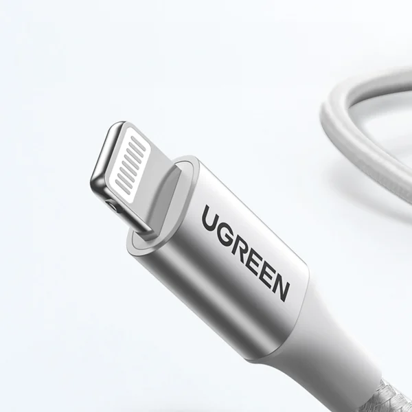 Ugreen US304 70523 USB-C / Lightning MFi cable 1m - silver