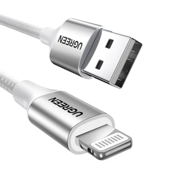 Ugreen US199 60163 USB-A / Lightning MFi cable 2m - silver