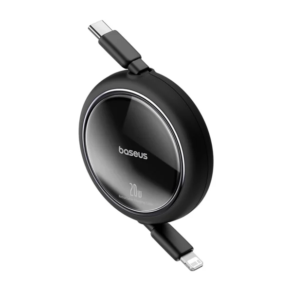 Baseus Free2Pull Cable Retractable USB-C / Lightning 20W 1m - Black