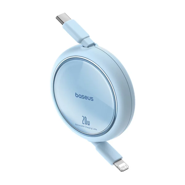 Baseus Free2Pull Cable Retractable USB-C / Lightning 20W 1m - Blue