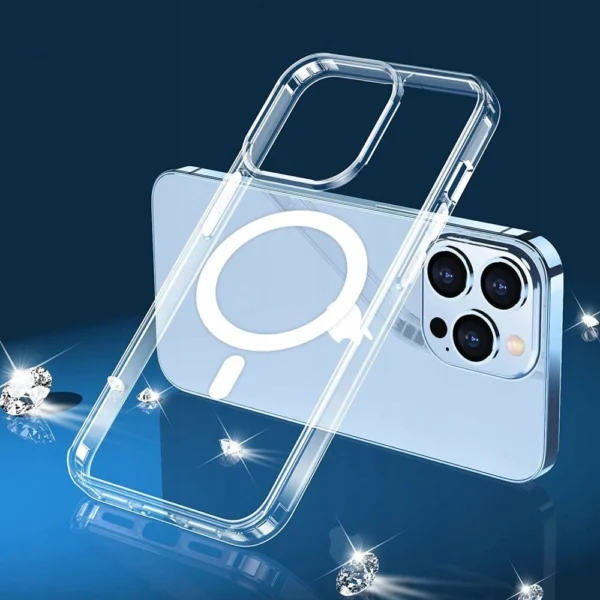 Tech-Protect MagMat MagSafe case for iPhone 13 - transparent