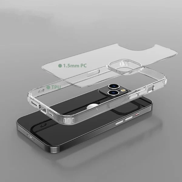 Tech-Protect FlexAir Hybrid case for iPhone 12 / 12 Pro - transparent