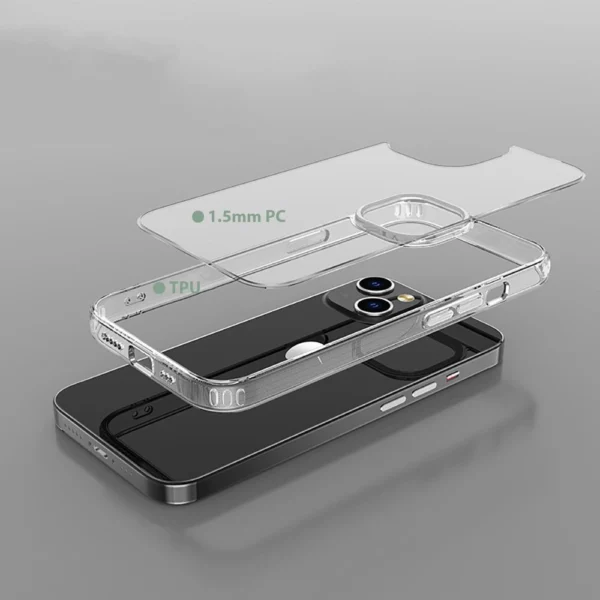 Tech-Protect FlexAir Hybrid case for iPhone 14 - transparent