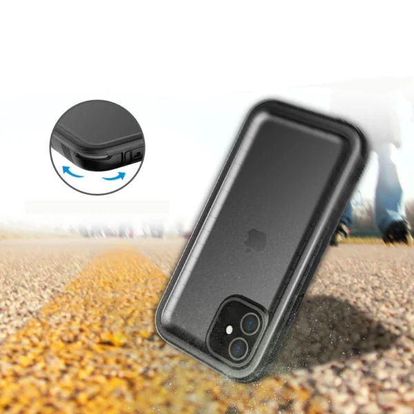 Tech-Protect ShellBox waterproof IP68 case for iPhone 13 mini - black