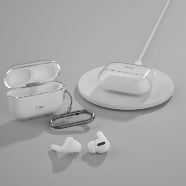 Tech-Protect FlexAir case for Apple AirPods Pro 1 / 2 - transparent