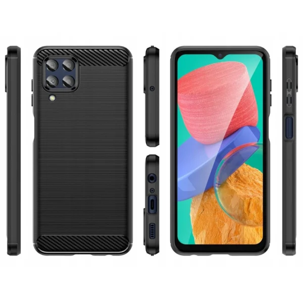 Tech-Protect TPUCarbon case for Samsung Galaxy M33 5G - black