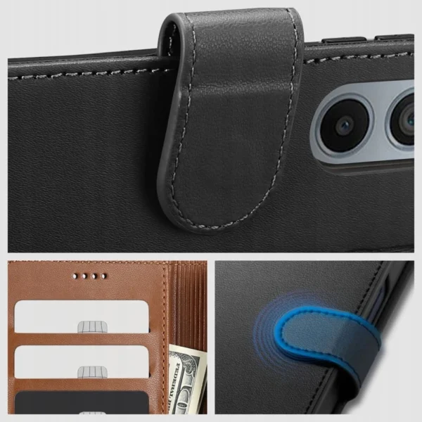 Tech-Protect Wallet case for Samsung Galaxy A54 5G - black