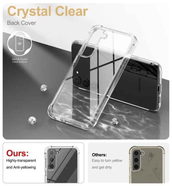 Tech-Protect Kevlar case for Samsung Galaxy S23+ - transparent