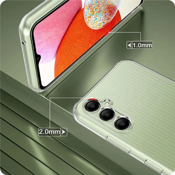 Tech-Protect FlexAir+ case for Samsung Galaxy A14 4G / 5G - transparent