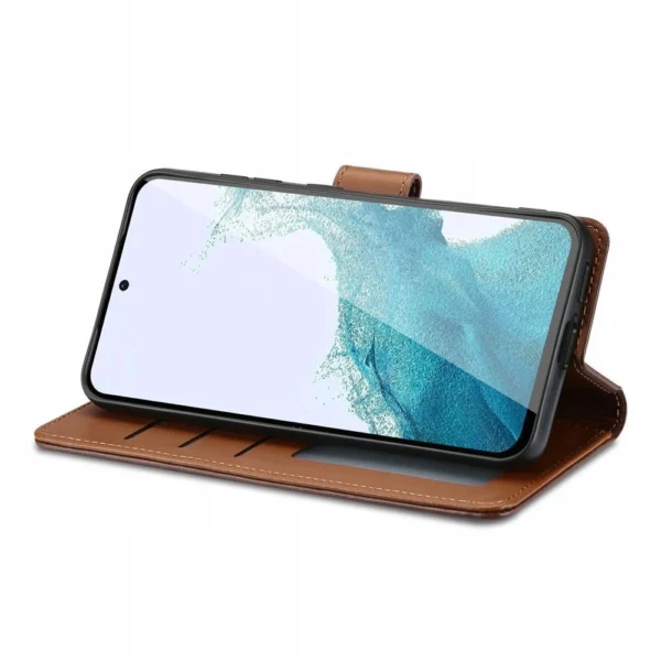 Tech-Protect Wallet case for Samsung Galaxy A14 4G / 5G - brown