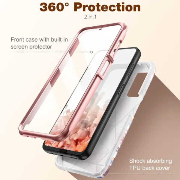 Tech-Protect Velar case for Samsung Galaxy A14 4G / 5G - pink