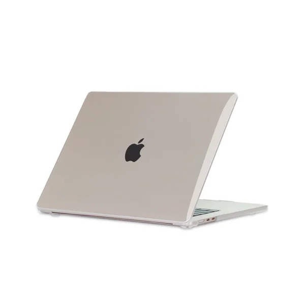 Tech-Protect SmartShell case for MacBook Air 15" M2 / M3 / 2023-2024 - transparent