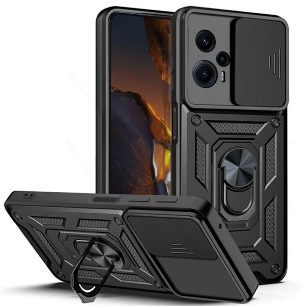 Tech-Protect CamShield Pro case for Xiaomi Poco F5 - black