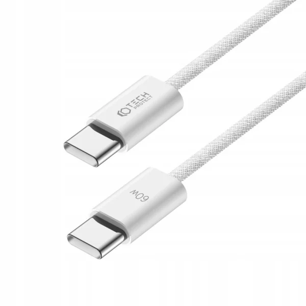 Tech-Protect UltraBoost Classic USB-C / USB-C PD 60W 3A 2m cable - white