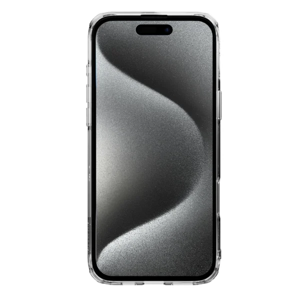 Nillkin Nature Pro Case for iPhone 16 Pro Max - transparent and white