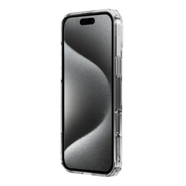 Nillkin Nature Pro Case for iPhone 16 Pro Max - transparent and white