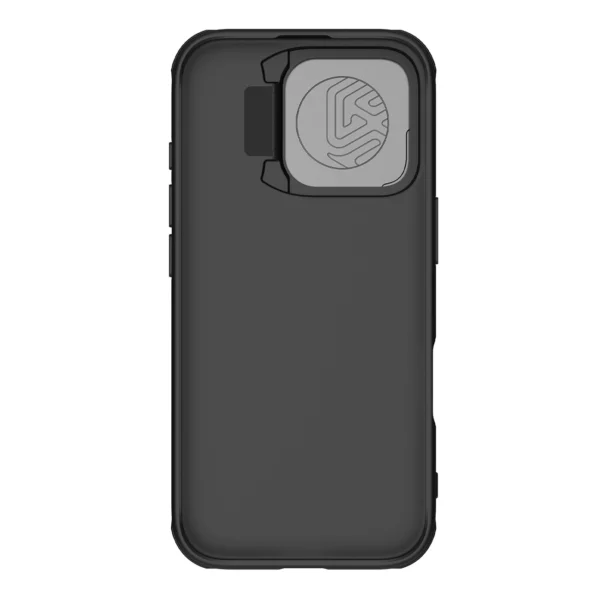 Nillkin CamShield Prop Case for iPhone 16 Pro Max with Camera Cover and Stand - Black